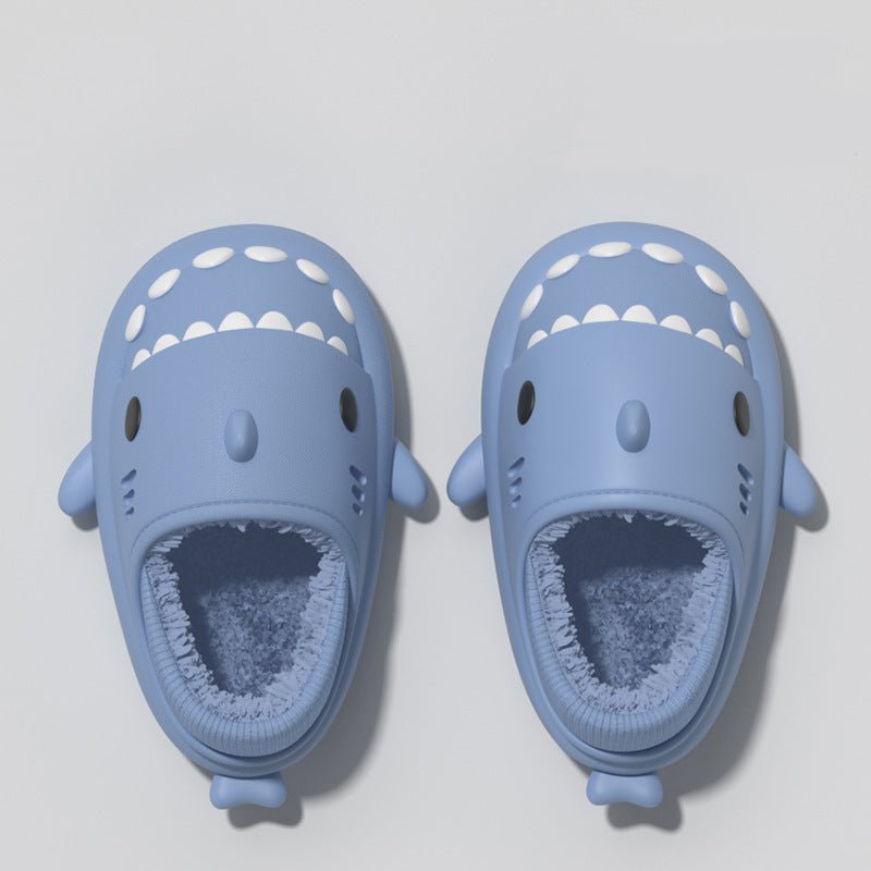 Winter House Shark Slippers Shark Cozy Shoes